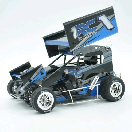 New 1 RC Racing 1/18-scale RTR oval racing sprint cars