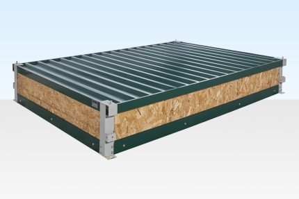 3.3m x 2.3m Flatpacked Office