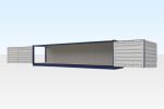 40ft High Cube (9’6” high) Full Side Access Container