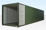 40ft Shipping Containers Green